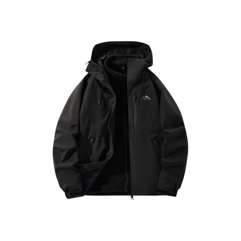 PAUL COSTELLOE Mountain Versatile Outdoor Hiking Windproof Breathable Warm Water Repellent Windbreaker Jacket Unisex-0