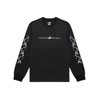 CLOT Black Thorn Series Alienegra Black Collection T Shirt Unisex Dark Gray