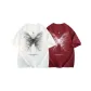 White+Burgundy