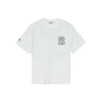 MLB Basic New York Yankees T Shirt Unisex White
