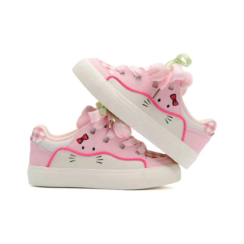 ALI THE FOX Slip Resistant, Abrasion Resistant, Lightweight, Breathable Low Top Skateboard Shoes Women's-31