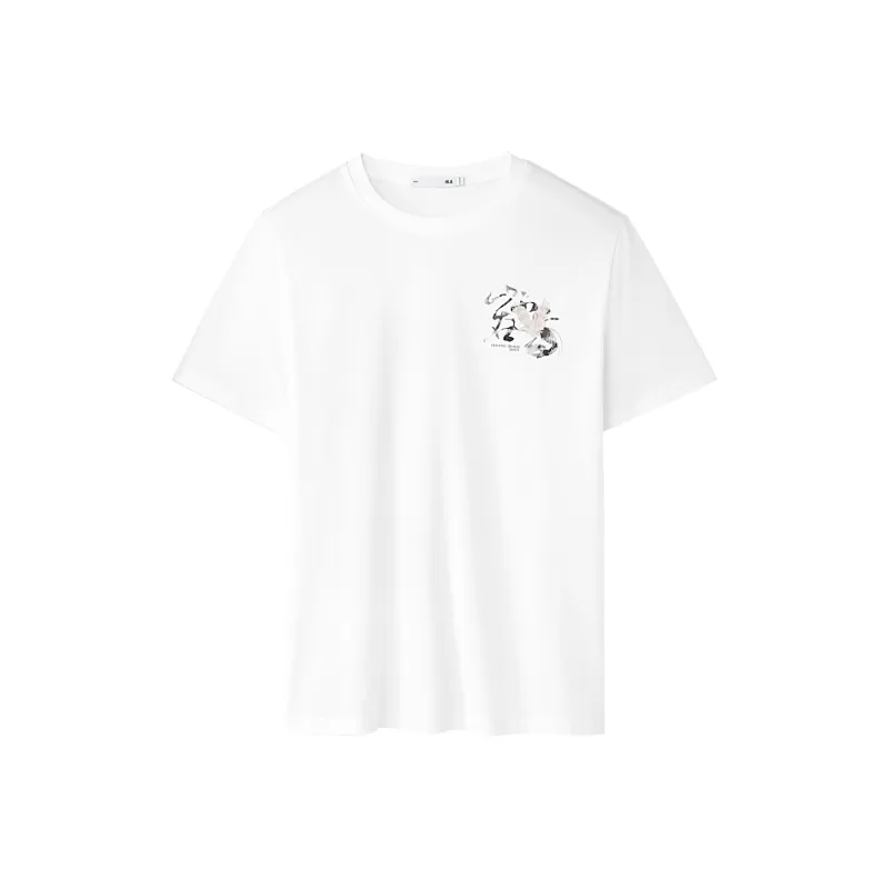 HLA The Mountain Is Not In The High Series T Shirt Men's-2