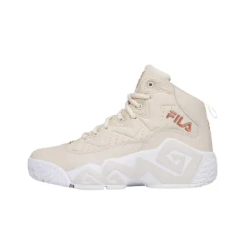 FILA MB High Top Basketball Shoes Women's Beige