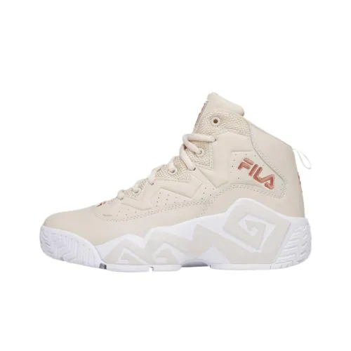 FILA MB High Top Basketball Shoes Women's Beige