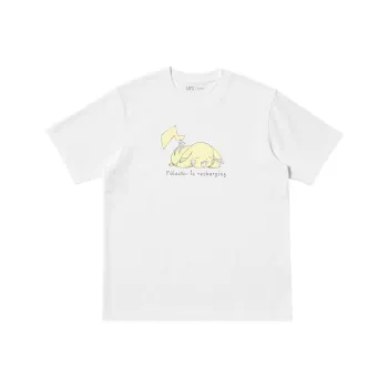 UNIQLO x POKEMON/, Pokémon Collaboration SS25 T Shirt Men's White