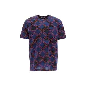 Valentino T Shirts Men Blue