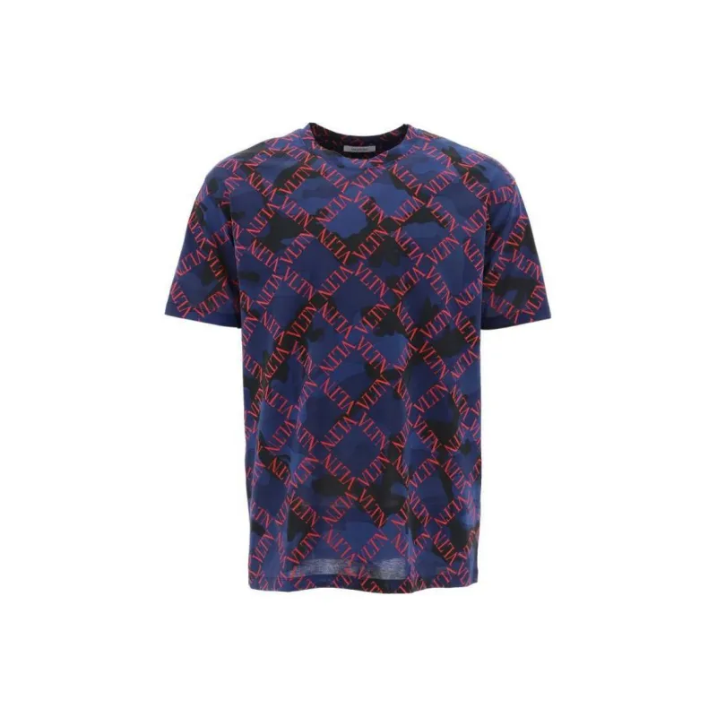 Valentino T Shirts Men Blue-0