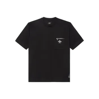 FENDI Logo Printed Crewneck T Shirt