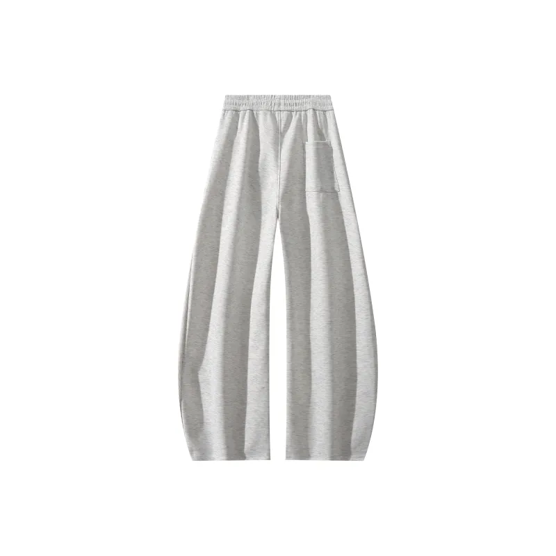 Tre Club Casual Pants Unisex White Gray-1