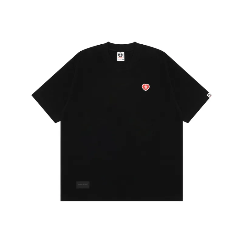 Aape By *A Bathing APE® Raised logo T shirt-0