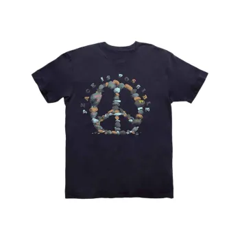 Stance T Shirts Men Navy Blue