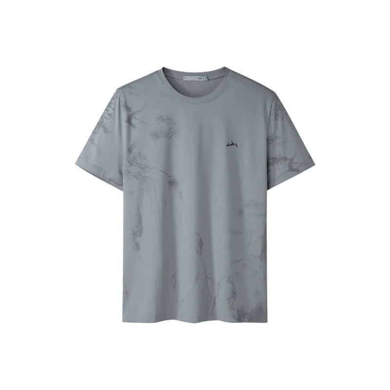 HLA The Mountain Is Not In The High Series T Shirt Men's-4