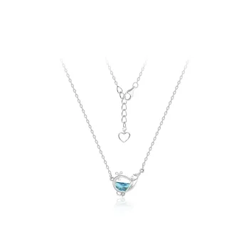 FBRUE 925 Sterling Silver Necklaces Women's
