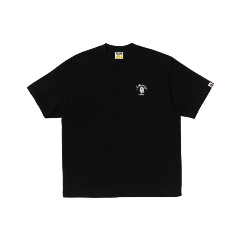 A BATHING APE One Point College Relaxed Fit Tee SS25-2