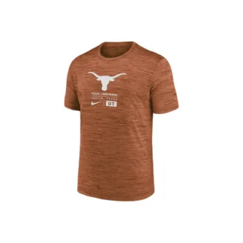 Nike Texas Longhorns Campus Center Block Velocity Men's Nike Dri FIT College T Shirt