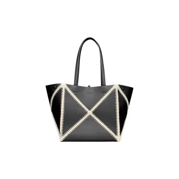 NANUSHKA Whipstitch trim Detail Tote Bag