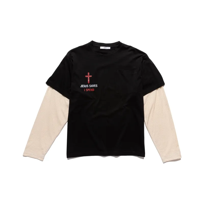 CEEC LA 25SS T Shirt Unisex Black-0