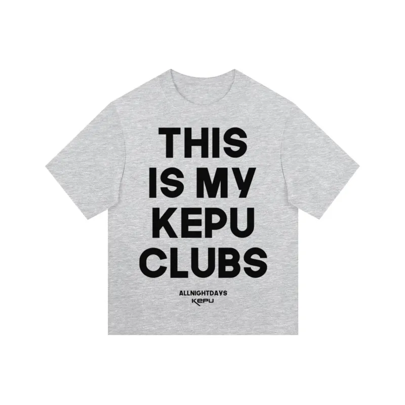 Kepu T-Shirt Unisex Black Stamp Yellow-6