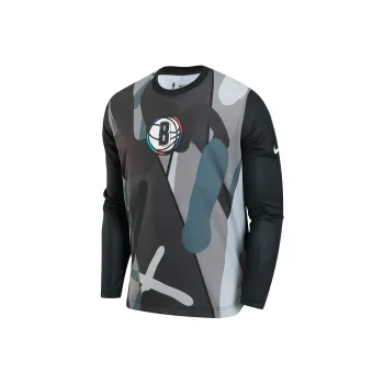 Nike x NBA Brooklyn Nets T Shirt Men's Black