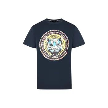 Cavalli Class T Shirt Men's Marine Blue