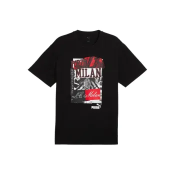 PUMA AC Milan FtblNrgyACM T Shirt Men's Black