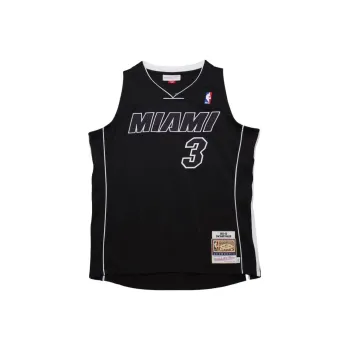 Mitchell & Ness x NBA Miami Heat T Shirt Men's Black