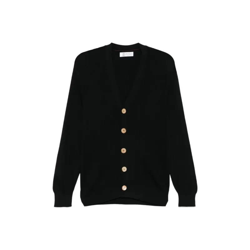 Brunello Cucinelli Ribbed Cardigan-0