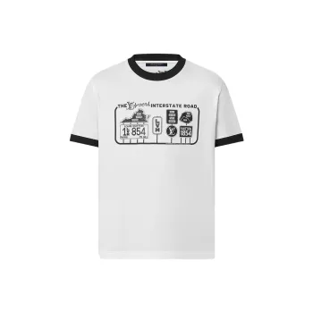 LOUIS VUITTON Embellished Cotton T-Shirt