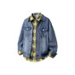 Blue Coat+Yellow Shirt
