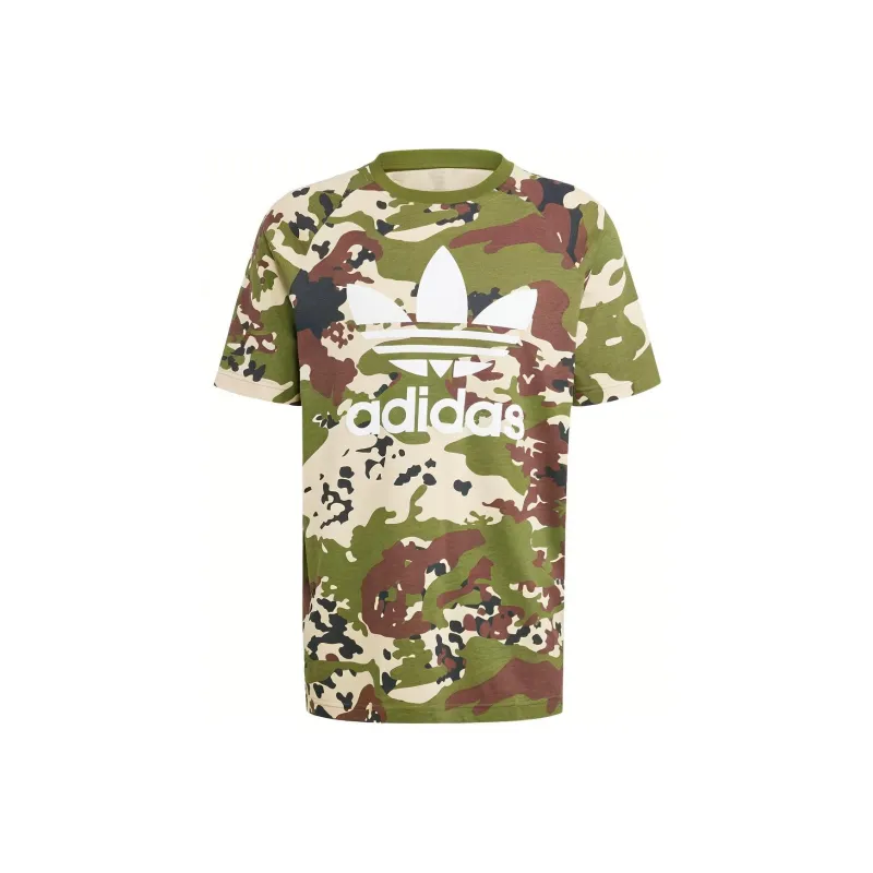 Adidas Camo Trefoil Tee-0