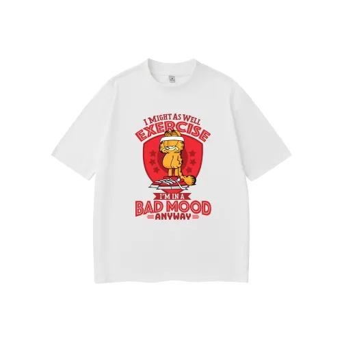 FOREVER 21 Garfield Joint Name T Shirts Unisex