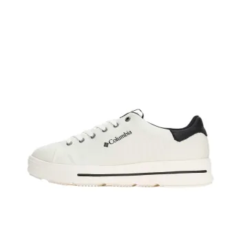 Columbia HAWTHORNE RAIN Waterproof Low Top Skateboard Shoes Unisex White