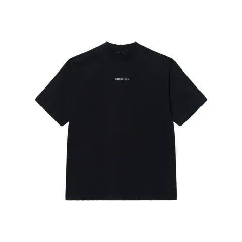 Balenciaga Crystal Logo T Shirt