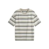 White Gray Green Stripes