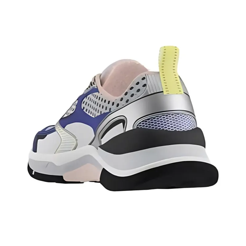 EMPORIO ARMANI EA7 Low Top Casual Shoes Unisex Purple-3