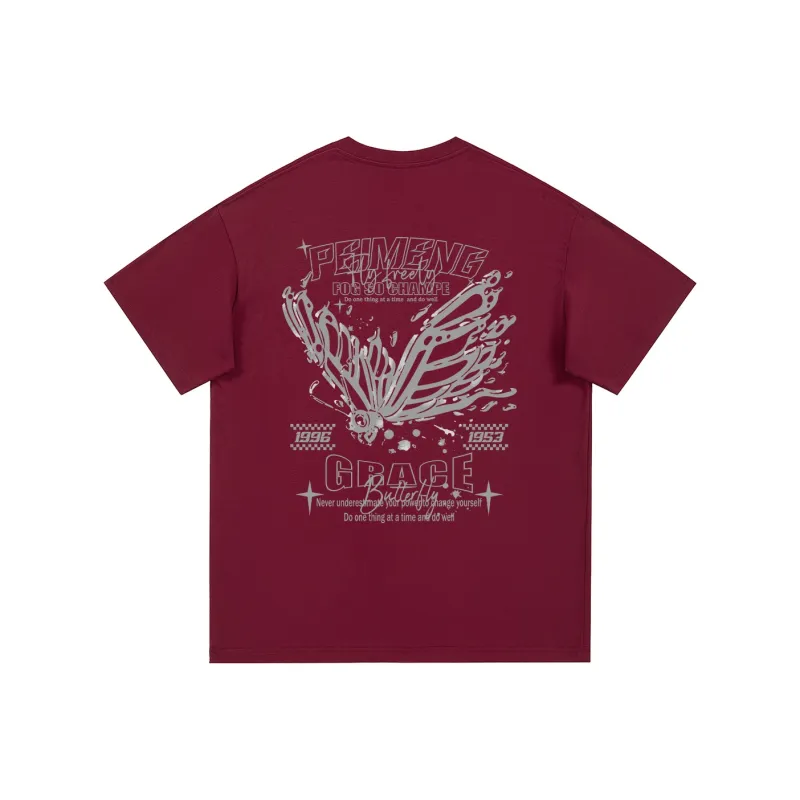 PEIMENG Short Sleeved T Shirts Unisex-10