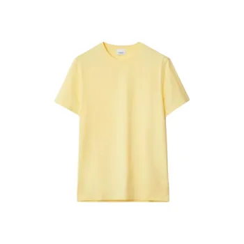 Burberry T-Shirts Men Yellow