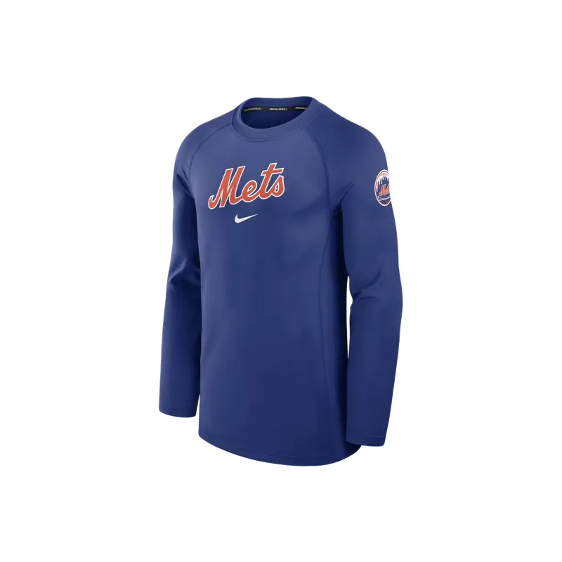 Nike New York Mets Authentic Collection Game Time Men's Nike Dri-FIT Mlb Long-Sleeve T-Shirt-0