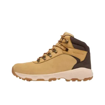 Columbia Slip Resistant, Abrasion Resistant, Thermal, Height Increasing Mid Top Hiking Shoes Men's Yellow