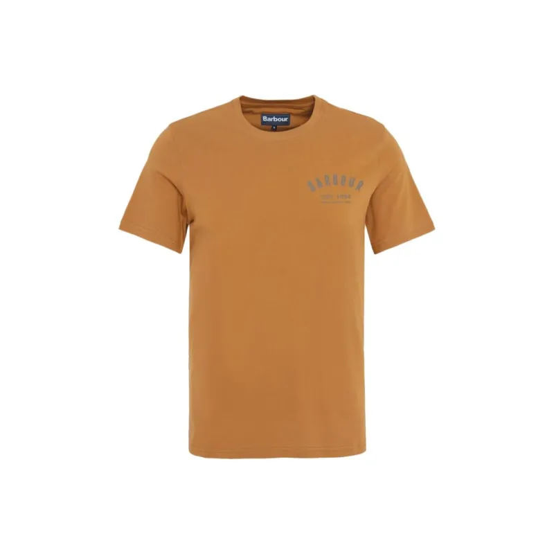 BARBOUR T Shirts Men Coffee-0
