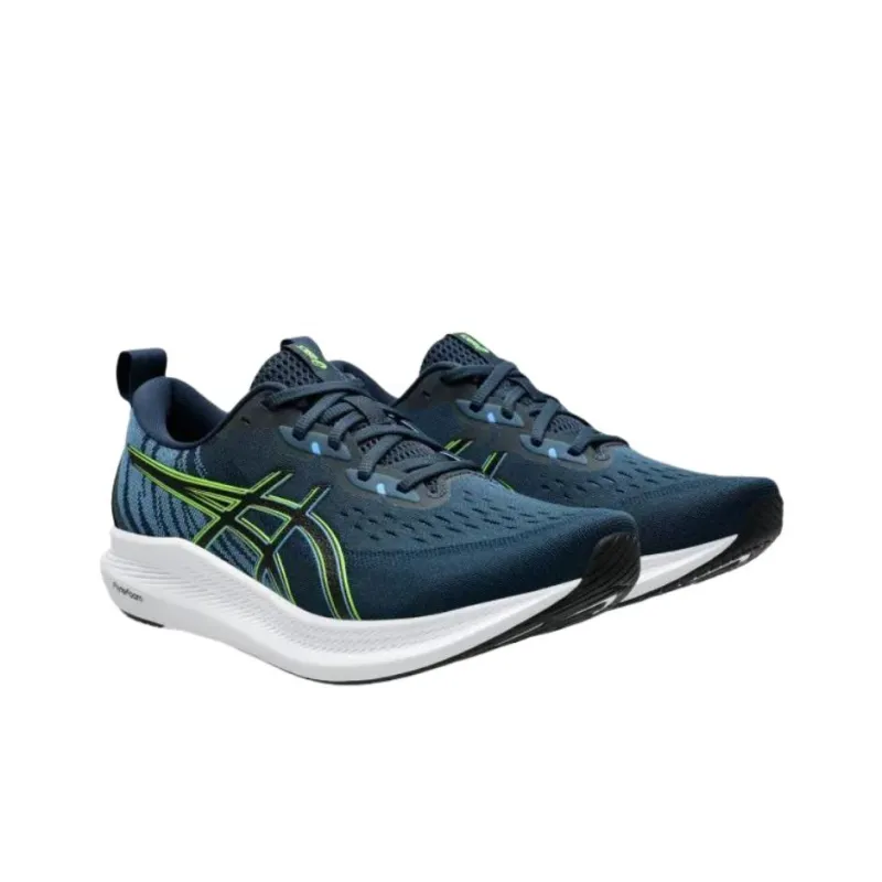 Asics TSURUGI Abrasion Resistant Breathable Low Top Running Shoes Men's Turquoise-2