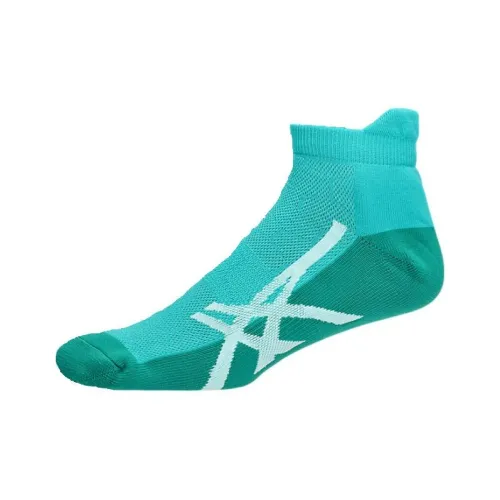 Asics Ankle Socks Men's 1 Pack Wavy Blue Green Serene Sea Blue