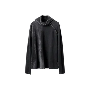 HUANXIANGZHE T Shirt Unisex Black
