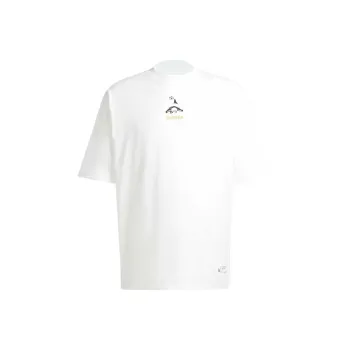 Adidas M PANDA GOAL T T Shirt Unisex White
