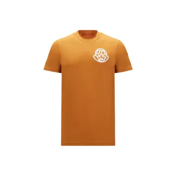 Moncler T-Shirts Men Orange