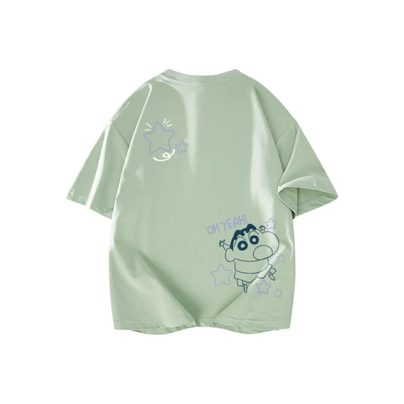 Crayon Shinchan Short Sleeved T Shirts Unisex-10