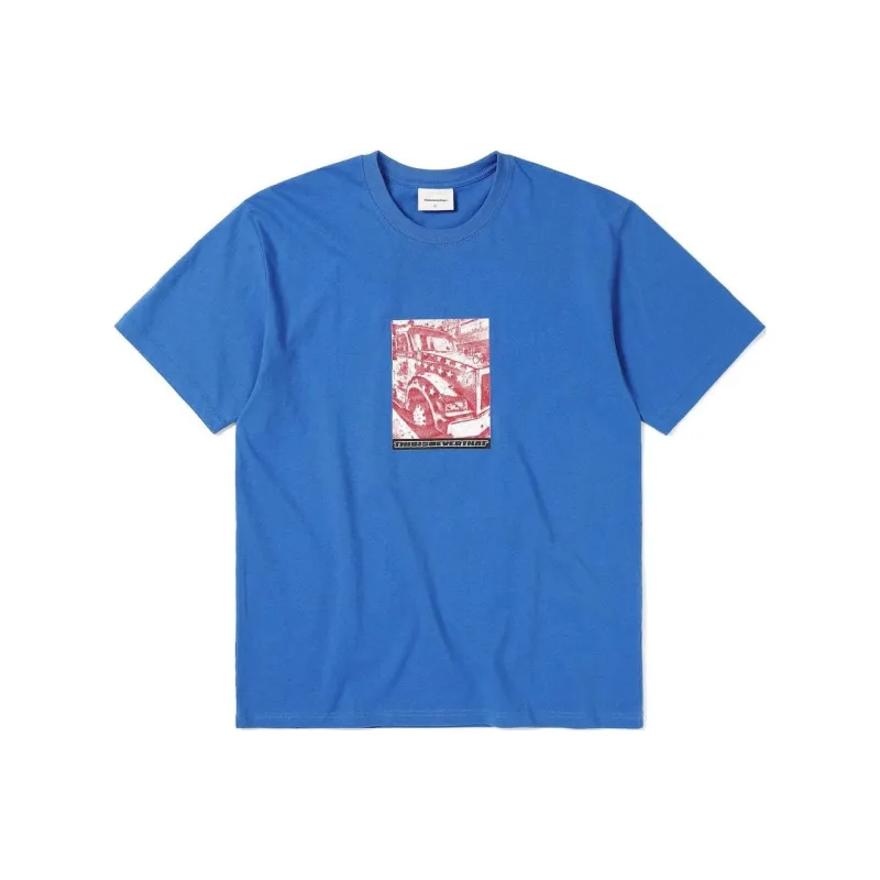 Thisisneverthat SS24 T Shirt Unisex Blue-0