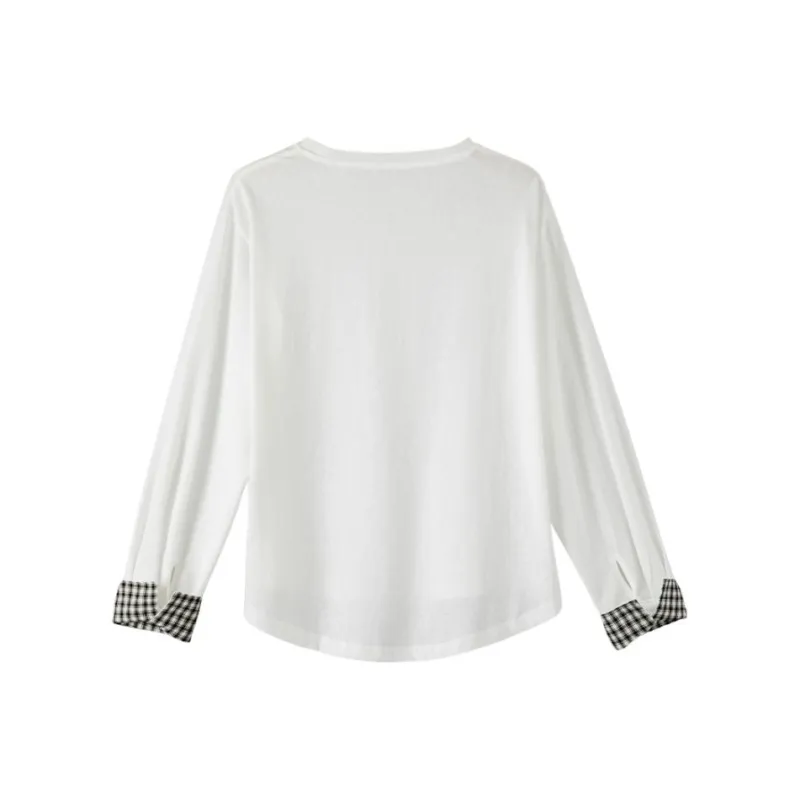 Late White T Shirt Women's White-1