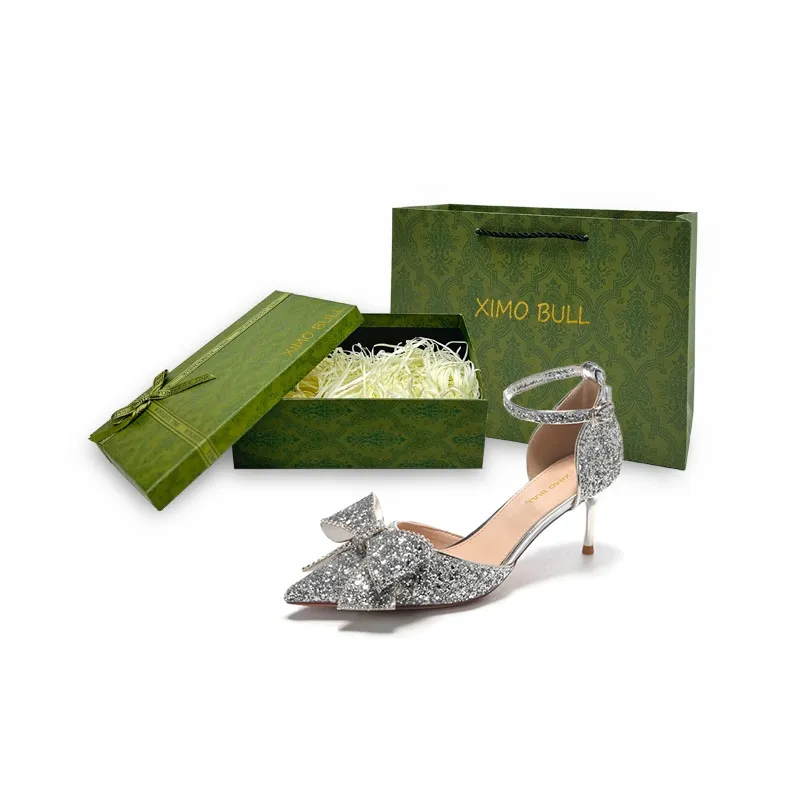 XIMO BULL Slim Heel High Heels Women's-24