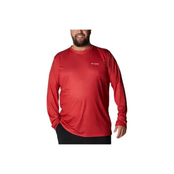 Columbia PFG Terminal Tackle Fish Flag T-Shirt Men's Red